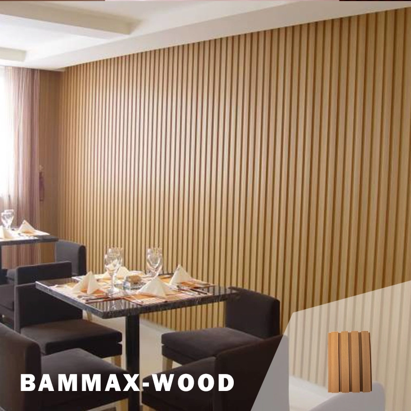 Eco-Friendly No Chemical No Toxic Interior Exterior Decorative WPC Ceiling Facade Cladding Wood Plastic Composite Panel Wall