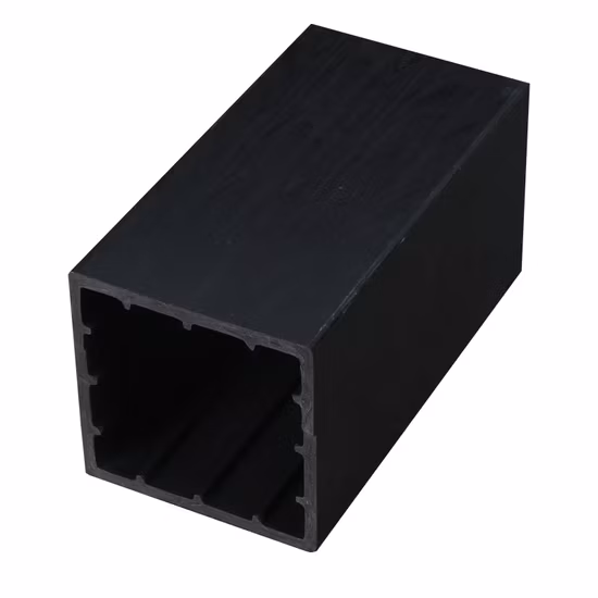 100 * 100 mm neues Design WPC-Holzverbund-Hohlkantholzrohr für die Innendekoration