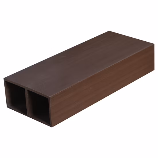 Hohles Vierkantrohr aus WPC-Holz-Kunststoff-Verbundwerkstoff für die Dekorationsplatte für Innentrennwände